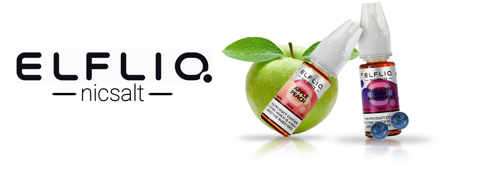 Elfliq 10ml E Liquid Nicotine Salt Now Available in the UK through London Vape Wholesale