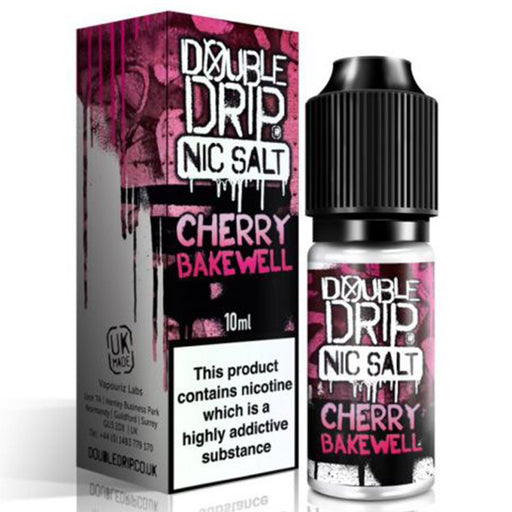 CHERRY BAKEWELL TART E-LIQUID BY DOUBLE DRIP NIC SALT  Double Drip Coil Sauce   