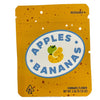 Cali Packs 3.5g Empty Mylar Bag PackagingCali Apples and Bananas