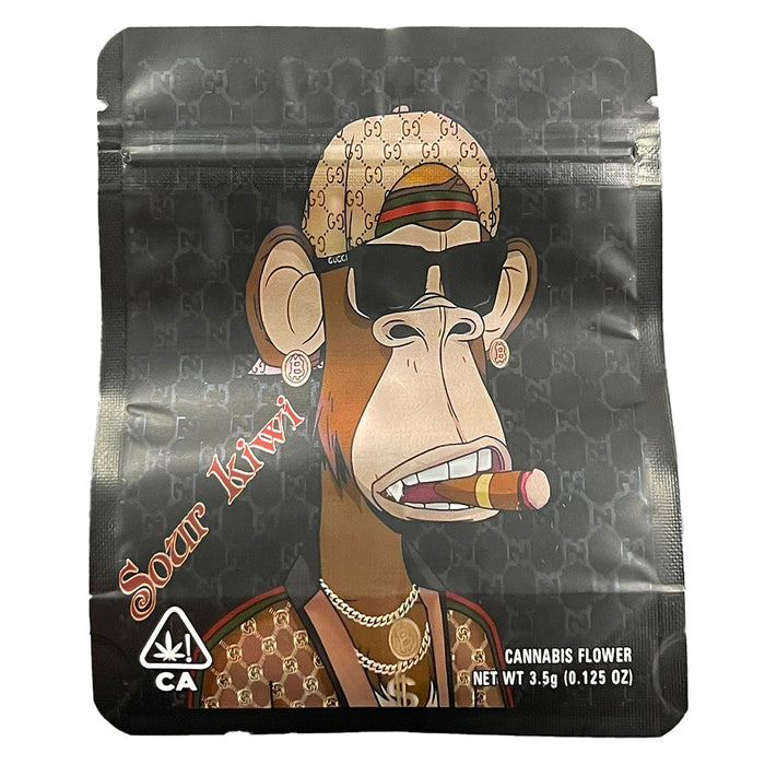 Cali Packs 3.5g Empty Mylar Bag Packaging