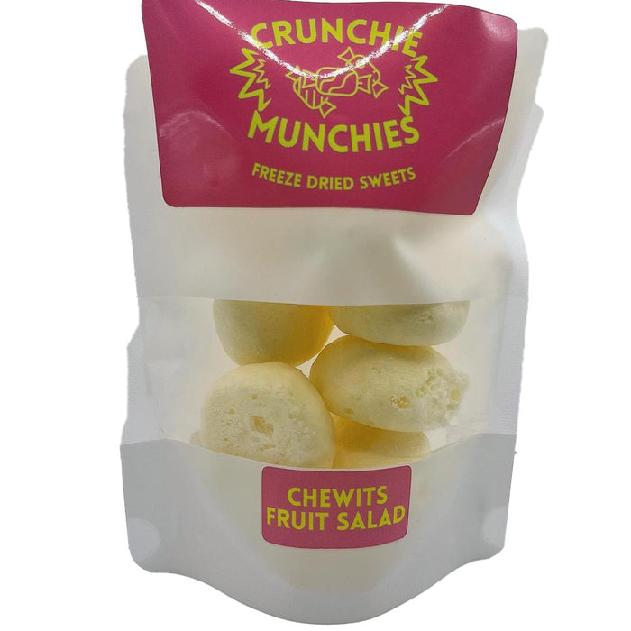 Crunchie Munchies Freeze Dried Sweets  Crunchie Munchies Chewits Fruit Salad  