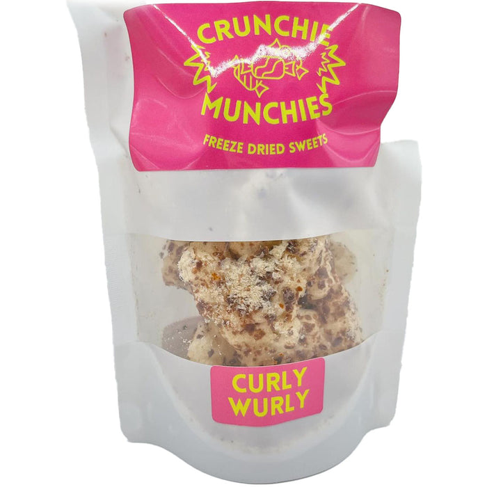 Crunchie Munchies Freeze Dried Sweets  Crunchie Munchies Curly Wurly  