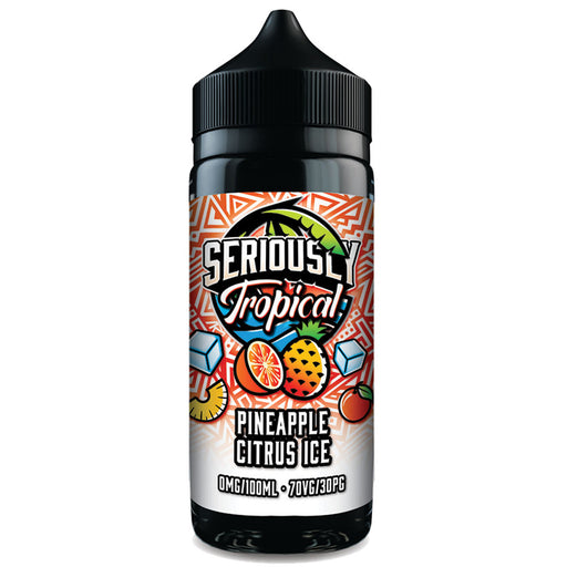 Doozy Vape Seriously Tropical - Pineapple Citrus Ice 0mg 100ml  Doozy Vape   