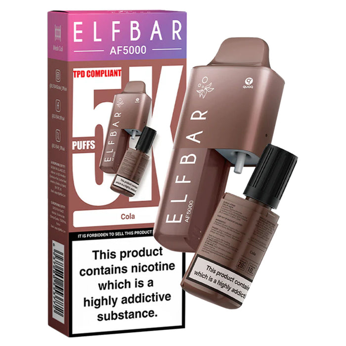 ELFBAR AF5000 Disposable Pod System 20mg  Elf Bar Cola  