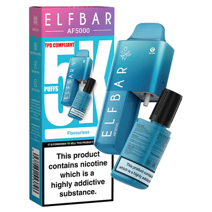 ELFBAR AF5000 Disposable Pod System 20mg  Elf Bar Flavourless  
