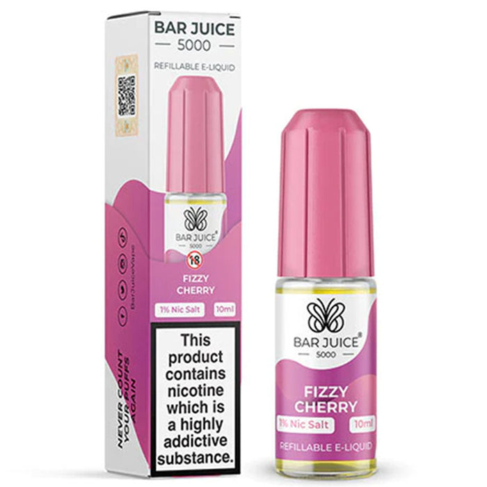 Bar Juice 5000 20mg Nic Salt E-Liquid 10ml  Bar Juice Fizzy Cherry 20mg 