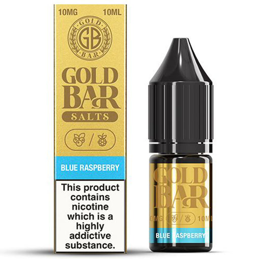 Gold Bar Salts 10mg  Gold Bar Blue Raspberry  