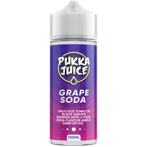 Grape Soda By Pukka Juice 100ml 0mg  Pukka Juice   