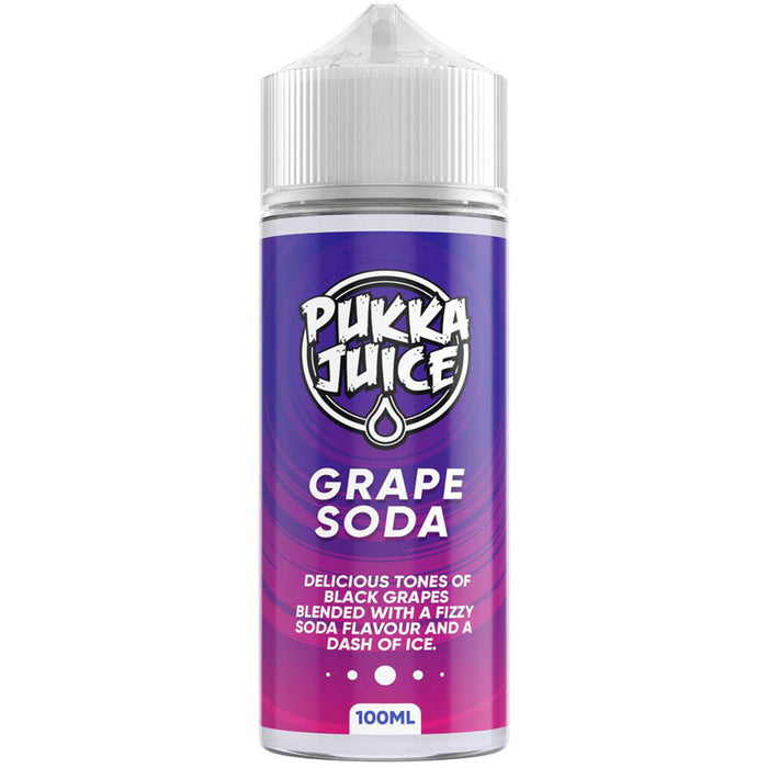 Grape Soda By Pukka Juice 100ml 0mg  Pukka Juice   