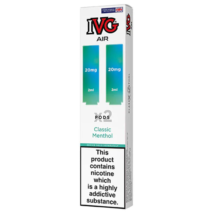 IVG Air Pods 2ml  I VG Classic Menthol  