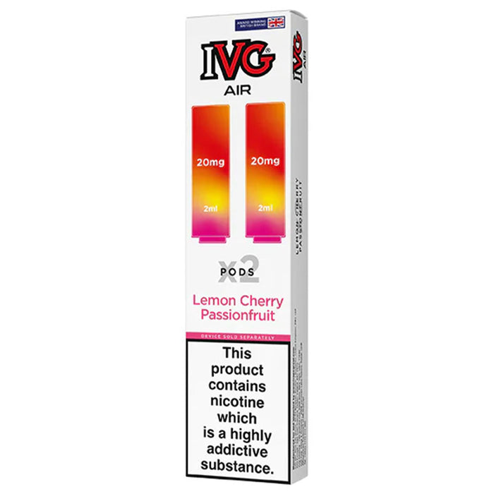 IVG Air Pods 2ml  I VG Lemon Cherry Passionfruit  