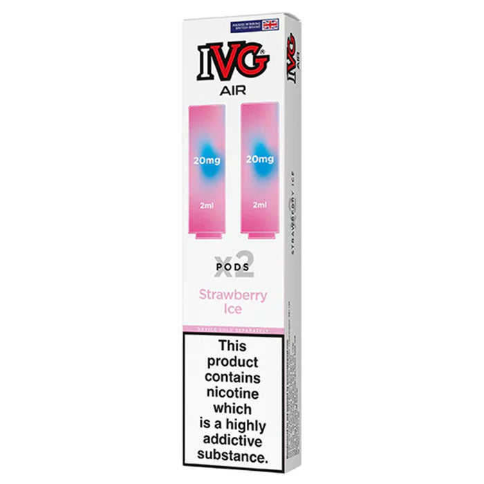 IVG Air Pods 2ml  I VG Strawberry Ice  