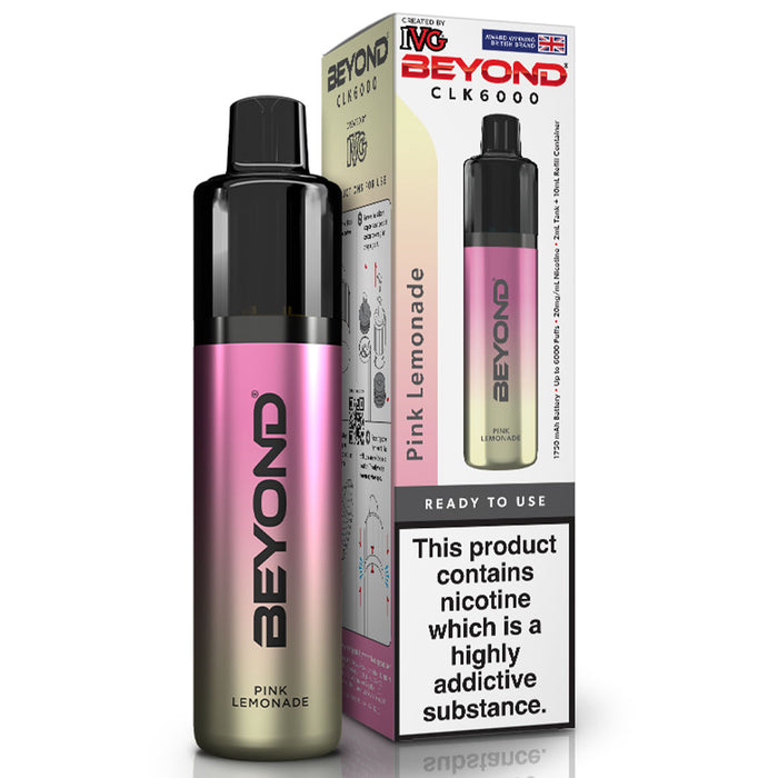 IVG Beyond CLK 6000 Disposable Vape  I VG Pink Lemonade  