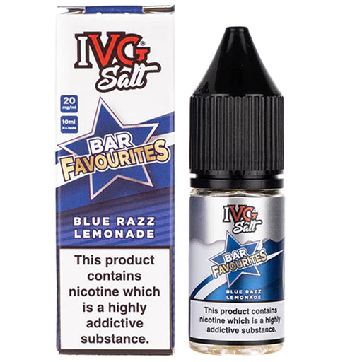 IVG Salt Bar Favourites Blue Razz Lemonade 10ml  I VG   