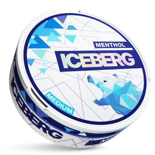 Iceberg Medium Nicotine Pouches  Iceberg 20mg Menthol 