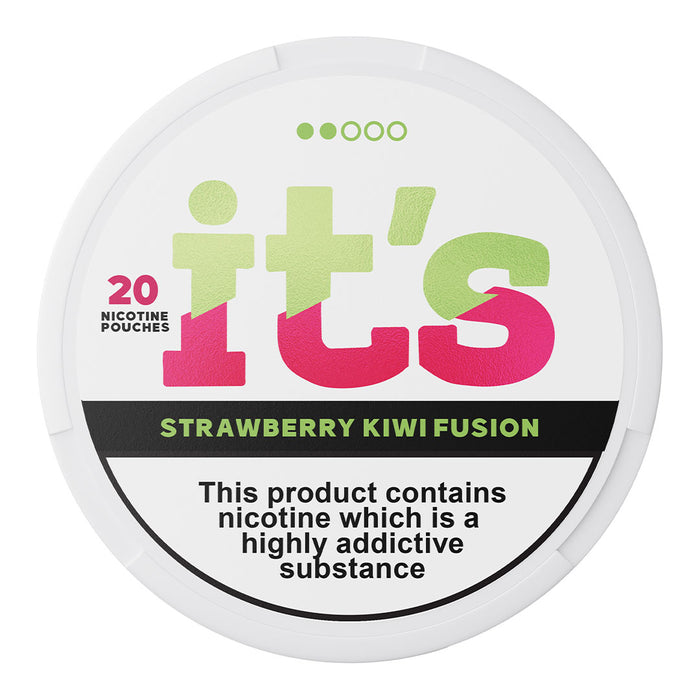 It's Nicotine Pouch  It's 8.5mg Strawberry Kiwi Fusion 