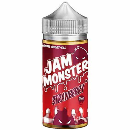 Jam Monster Strawberry 0mg 100ml Shortfill  Jam Monster   