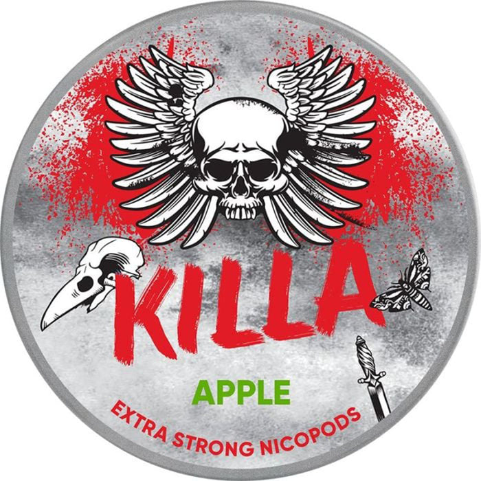 Killa Nicotine Pouches  Killa Dry - Apple  