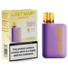 Lost Mary DM600 X2 1200 Disposable VapeLost Mary Blueberry Cloudd - EXPIRE 24/11/2024