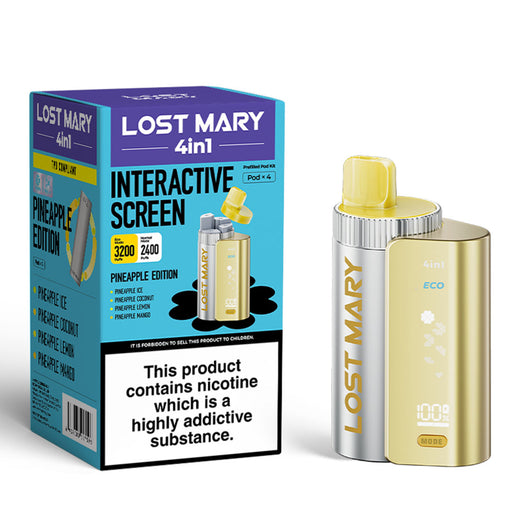 Lost Mary 4in1 2400 Pod Kit  Lost Mary Pineapple Edition  