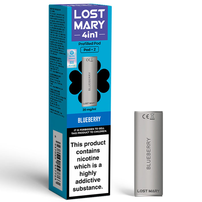 Lost Mary 4in1 Prefilled Pod  Lost Mary Blueberry  