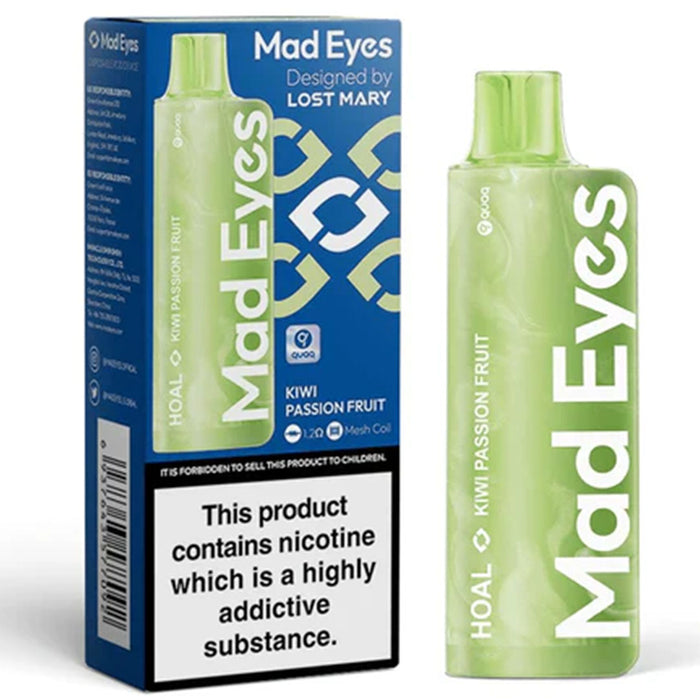 Mad Eyes HOAL Disposable Vape By Lost Mary  Lost Mary Kiwi Passion Fruit  