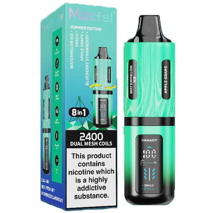 Maxfel Legend 2400 8 in 1 Disposable  Maxfel Summer Edition  