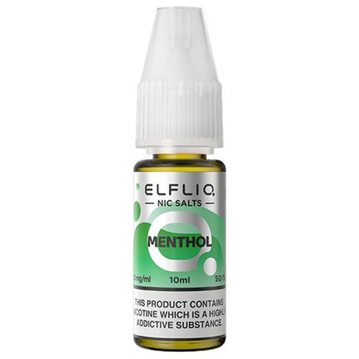 Elf Bar Elfliq 5mg E Liquid Nicotine Salt 10ml  Elf Bar Menthol 5mg 