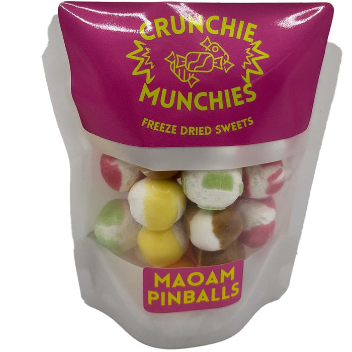 Crunchie Munchies Freeze Dried Sweets  Crunchie Munchies Moam Pinballs  