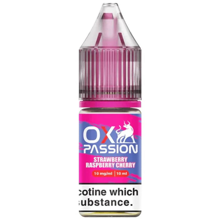 OX Passion (20mg) Nic Salt 10ml by Oxva  Oxva Strawberry Raspberry Cherry  