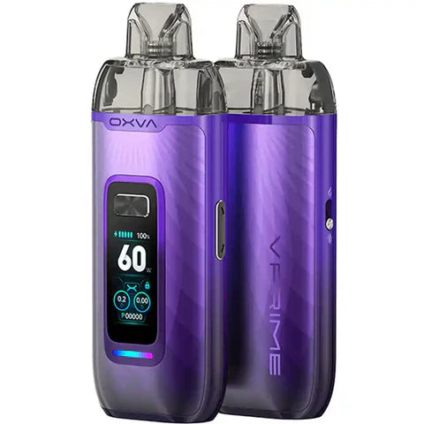 Oxva Vprime Vape Kit  Oxva Auroral Purple  