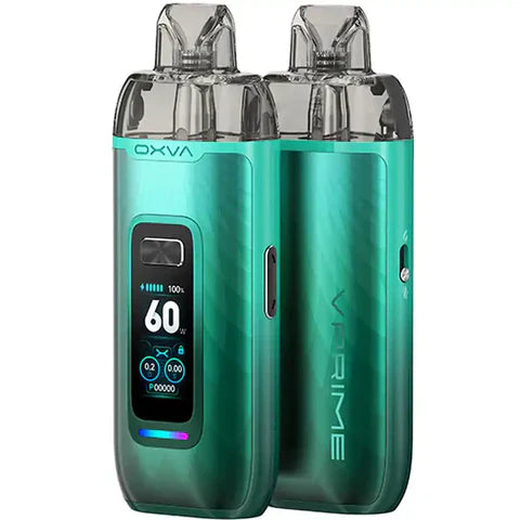 Oxva Vprime Vape Kit  Oxva Natural Green  