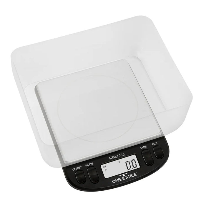 ON BALANCE Intrepid Series Compact Bench Scale - IS-5KG-BK (5000g x 0.1g)  Onbalance   