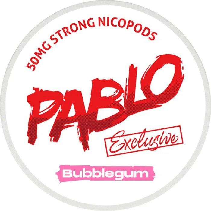 Pablo Exclusive Nicotine Pouches  Pablo Bubblegum  