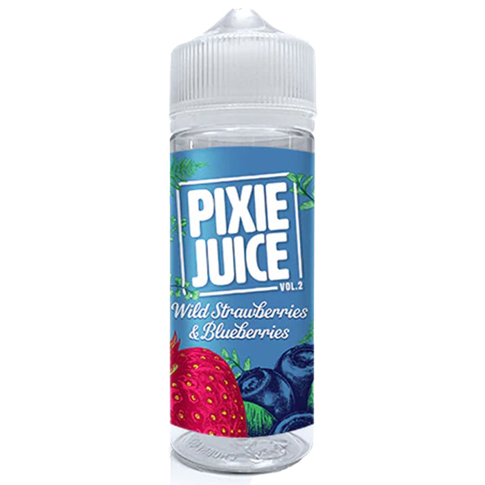 Pixie Juice Vol 2 100ml  Pixie Juice Wild Strawberry & Blueberries  