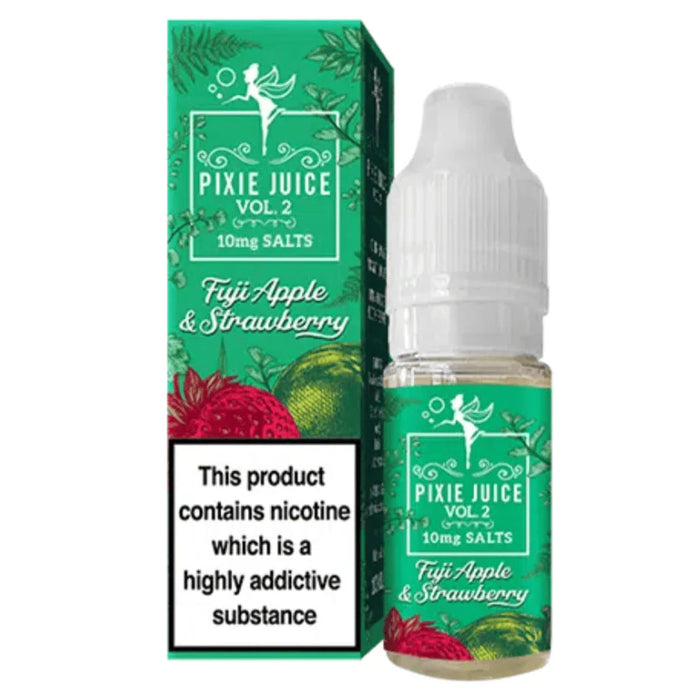 Pixie Juice Vol 2 Salt 10ml (20mg) Pixie Juice Fuji Apple & Strawberry