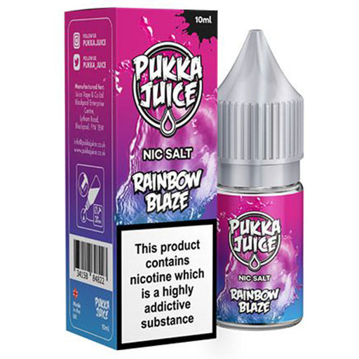 Pukka Juice Nic Salt Rainbow Blaze E-Liquid  Pukka Juice   
