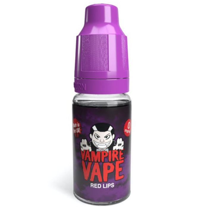 RED LIPS - 10ML VAMPIRE VAPE E-LIQUID  Vampire Vape   