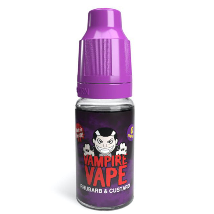 RHUBARB & CUSTARD - 10ML VAMPIRE VAPE E-LIQUID  Vampire Vape   