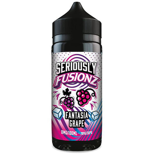 Seriously Fusionz Fantasia Grape 0mg 100ml Shortfill  Doozy Vape   