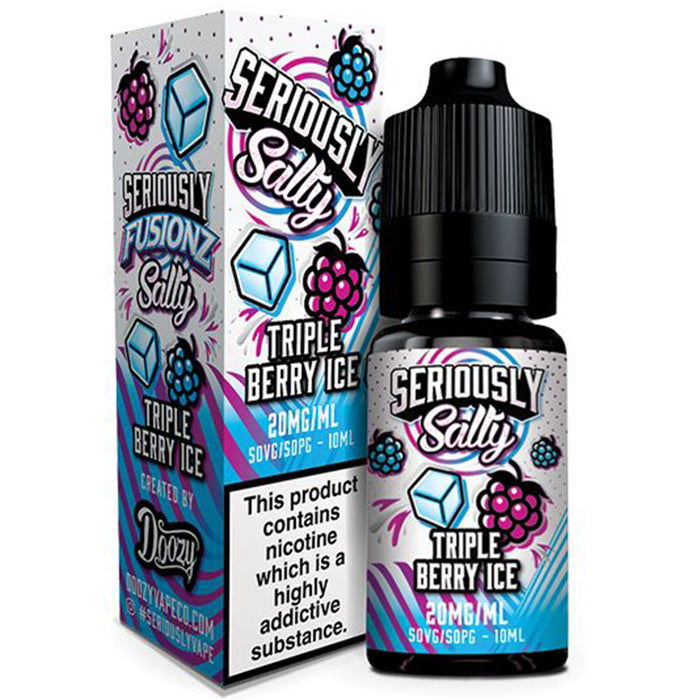 Seriously Fusionz Salts - Triple Berry Ice  Doozy Vape   