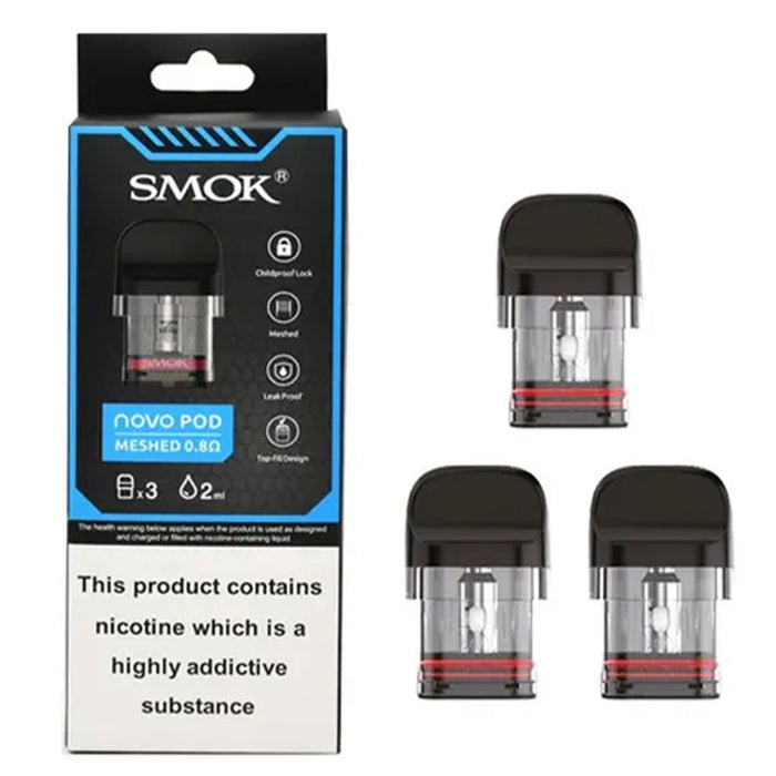 Smok Novo Mesh Pods  SMOK 0.8ohm Meshed  