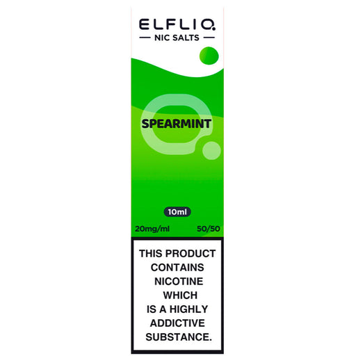 Elf Bar Elfliq 5mg E Liquid Nicotine Salt 10ml  Elf Bar Spearmint 5mg 