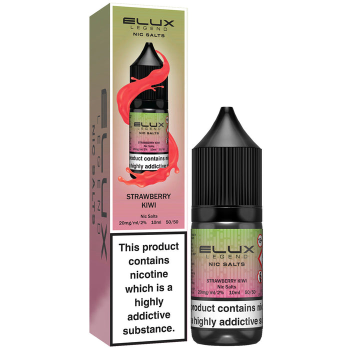 Elux Legend 20mg E Liquid Nic Salt 10ml  Elux Pro Strawberry Kiwi 20mg 