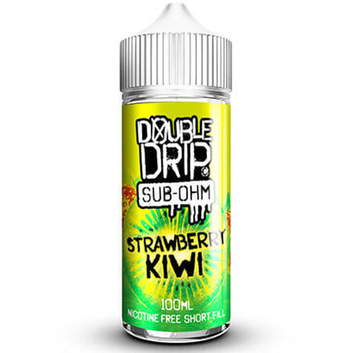 Strawberry Kiwi E-Liquid by Double Drip 100ml  Double Drip Coil Sauce   