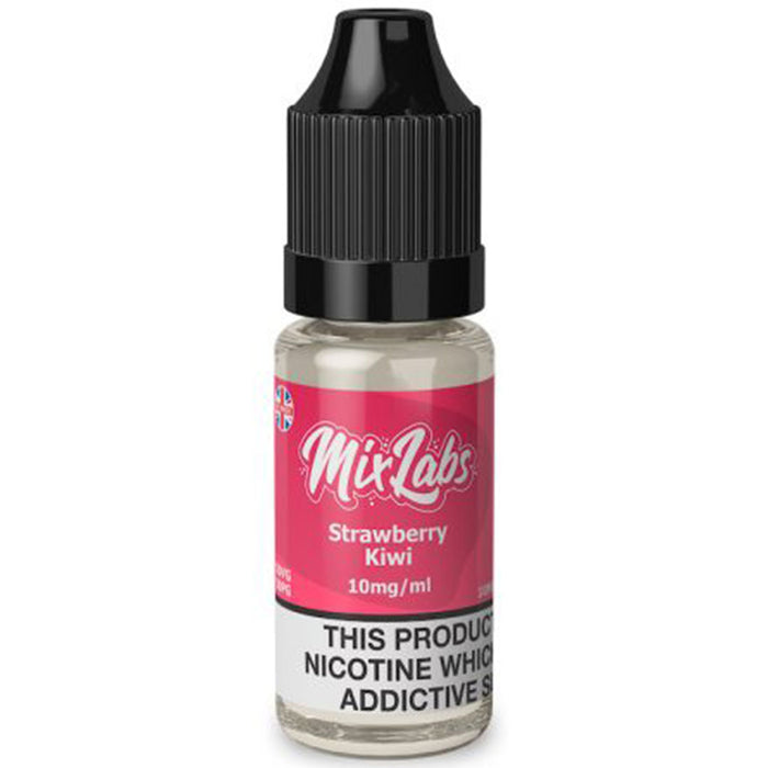 Strawberry Kiwi Nicotine Salt By Mix Labs 10ml  Mix Labs   