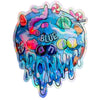 Cali Packs 3.5g Empty Mylar Bag PackagingCali Blue Candy Donut