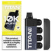 TITAN 10K Disposable Pod System 20mg  Titan Lemon Ice  