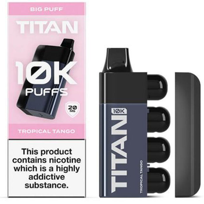 TITAN 10K Disposable Pod System 20mg  Titan Tropical Tango  