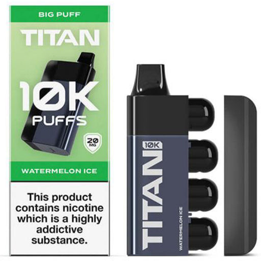 TITAN 10K Disposable Pod System 20mg  Titan Watermelon Ice  